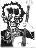Guitarist- private collection of J. Campilongo