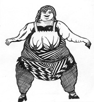 Zebra Lady